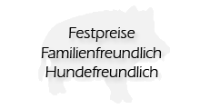 Festpreise, Familienfreundlich, Hundefreundlich